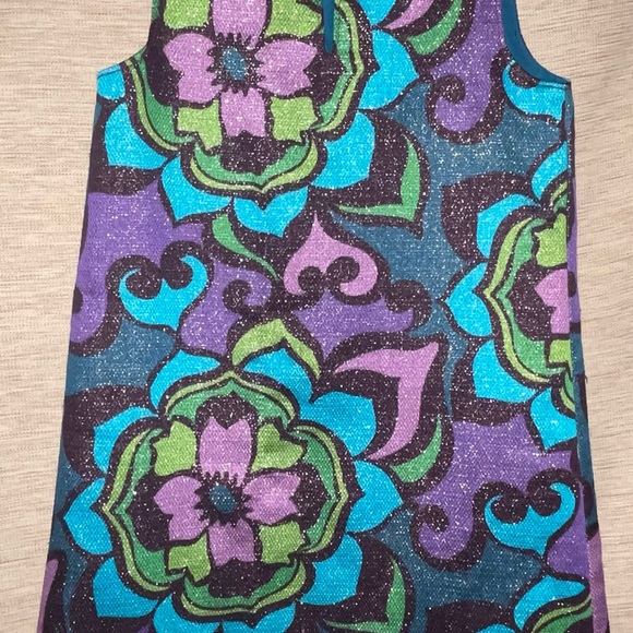 Gap Floral boho print dress with sparkle look!! So unique and adorable! - Picture 4 of 4